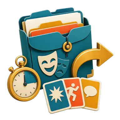 Drama cover lesson builder preview